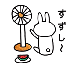 shiro usagi-san and shiro nezumi-san sticker #12023008