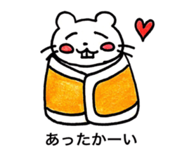 shiro usagi-san and shiro nezumi-san sticker #12023009