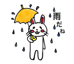 shiro usagi-san and shiro nezumi-san sticker #12023010