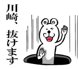 The sticker which Kawasaki use sticker #12023074