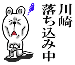 The sticker which Kawasaki use sticker #12023079