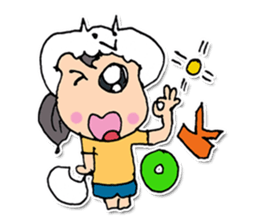 Hello! My name is Hikaru ^_^ sticker #12023400