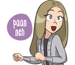 Cewe Gaul sticker #12023834