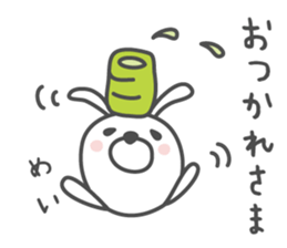 MAY's basic pack,cute rabbit sticker #12024374