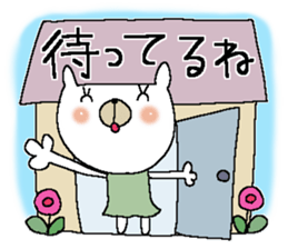 Fairy tale rabbit 7 sticker #12024418