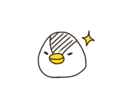 penguin like a rice-ball sticker #12024842