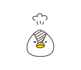 penguin like a rice-ball sticker #12024846