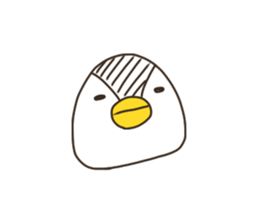 penguin like a rice-ball sticker #12024851