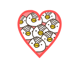 penguin like a rice-ball sticker #12024854