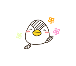 penguin like a rice-ball sticker #12024857