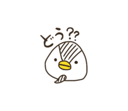 penguin like a rice-ball sticker #12024861