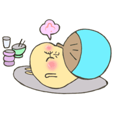 Mr. Bon dance mushroom sticker #12025151