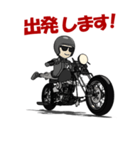 American Motorcycle animation sticker #12025794
