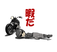 American Motorcycle animation sticker #12025800
