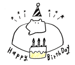 white bear & penguin sticker #12025892