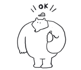 white bear & penguin sticker #12025896