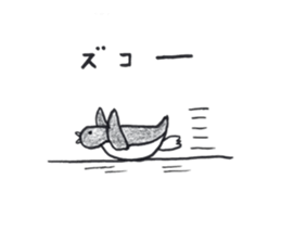 white bear & penguin sticker #12025913