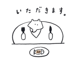 white bear & penguin sticker #12025918