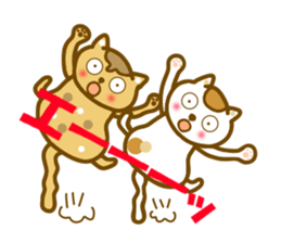 Mametama and Shiratama sticker #12026275