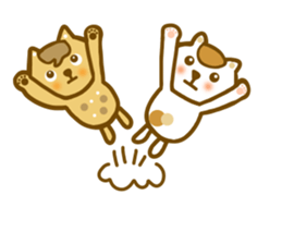 Mametama and Shiratama sticker #12026276