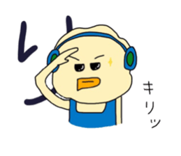 POPCHAN,who was born from a popcorn. sticker #12026670