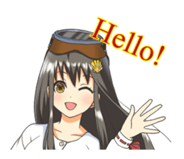 "Megu"Aoshima (Japan's Ama Diver) NO2 sticker #12026756