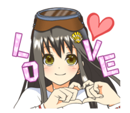 "Megu"Aoshima (Japan's Ama Diver) NO2 sticker #12026760