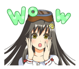 "Megu"Aoshima (Japan's Ama Diver) NO2 sticker #12026765