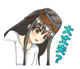 "Megu"Aoshima (Japan's Ama Diver) NO2 sticker #12026767