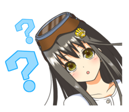 "Megu"Aoshima (Japan's Ama Diver) NO2 sticker #12026768