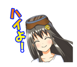 "Megu"Aoshima (Japan's Ama Diver) NO2 sticker #12026772