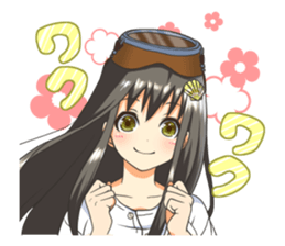 "Megu"Aoshima (Japan's Ama Diver) NO2 sticker #12026775