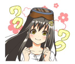 "Megu"Aoshima (Japan's Ama Diver) NO2 sticker #12026775