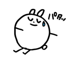 Unemployed Rabbit 2016 sticker #12027098