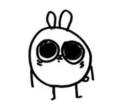 Unemployed Rabbit 2016 sticker #12027113