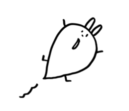 Unemployed Rabbit 2016 sticker #12027117