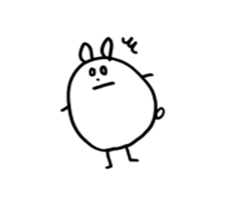 Unemployed Rabbit 2016 sticker #12027118