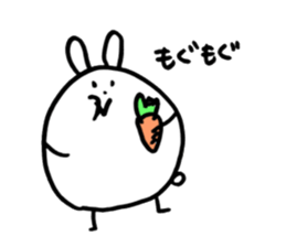 Unemployed Rabbit 2016 sticker #12027119