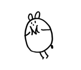 Unemployed Rabbit 2016 sticker #12027123