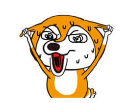 PanPan the dog is coming back sticker #12027713