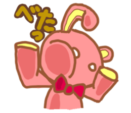 rabbit or bear sticker #12028997