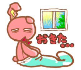 rabbit or bear sticker #12029001