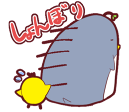 Daily penguin and chick sticker #12029467