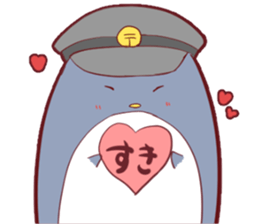 Daily penguin and chick sticker #12029480