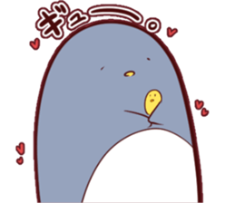 Daily penguin and chick sticker #12029487