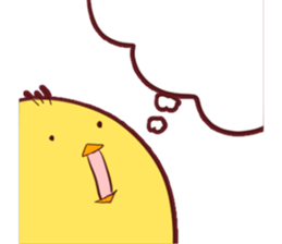 Daily penguin and chick sticker #12029491
