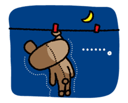 Stuffed animal bear animated sticker sticker #12029517