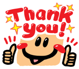 Big happiness (Thank you very much.)17 sticker #12029829