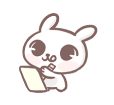 Marshmallow Puppies: Animated sticker #12029997