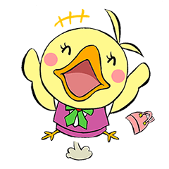 OTSUBONE HIYOKO (Expert employee chick)